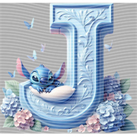 Cartoon letters-CL 45